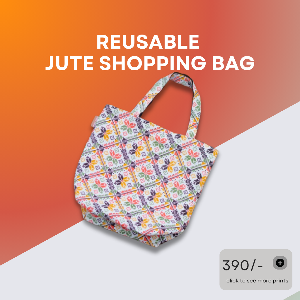 Reusable Jute Shopping Bag