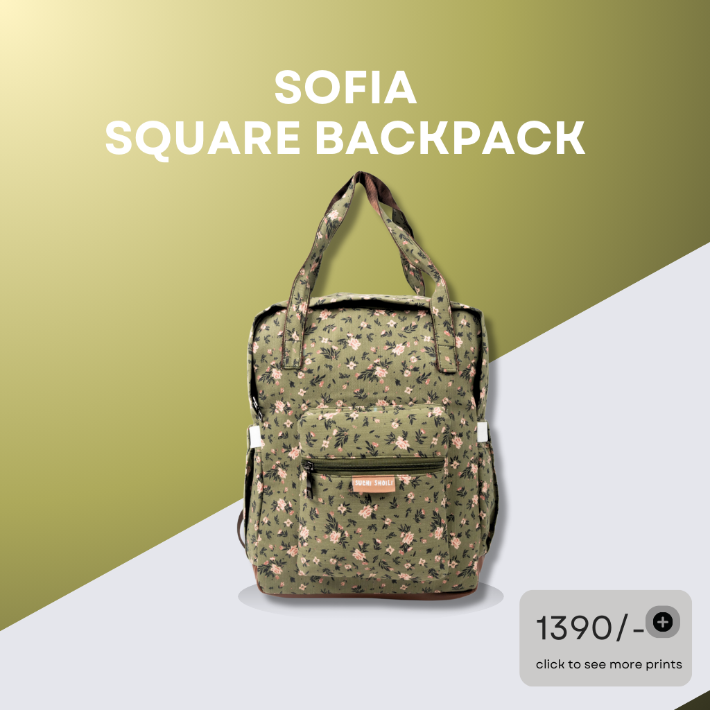 Sofia Square Backpack