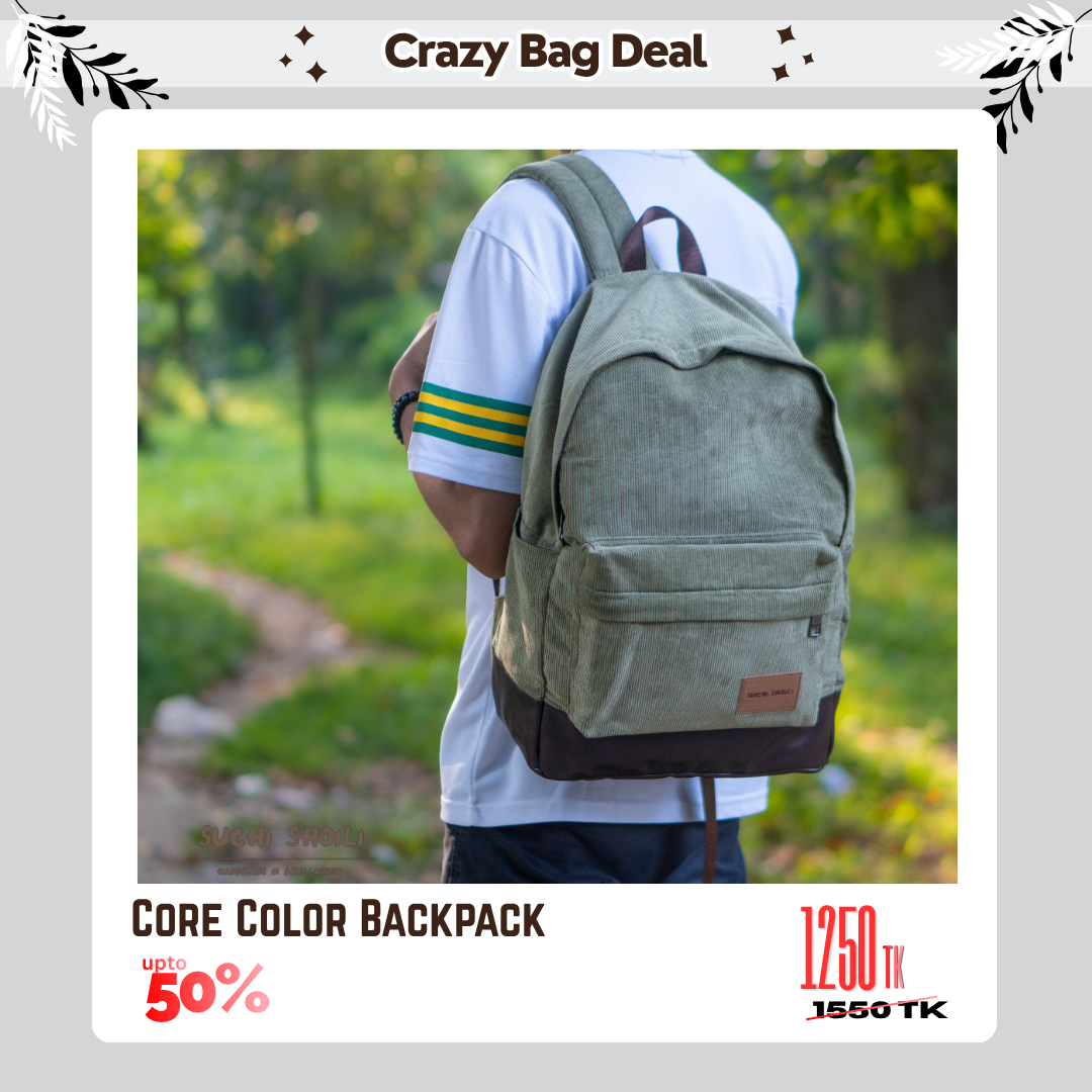 Color Corp Backpack Core Color Backpack – Suchi Shoili